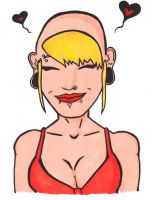 Ridiculously large earrings